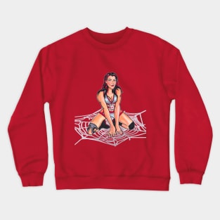 Lisa Red Widow Crewneck Sweatshirt